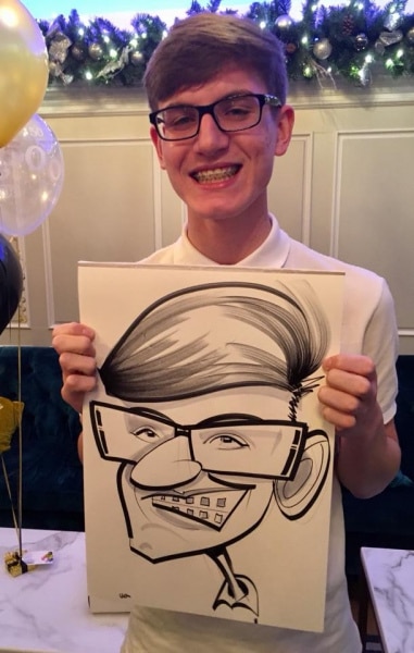 Caricaturi la nunta