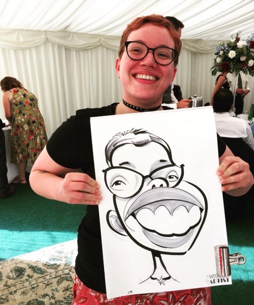 Caricaturi la nunta