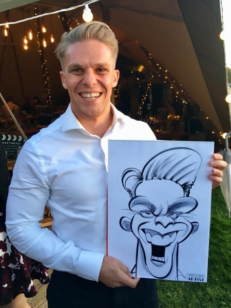 caricaturisti la evenimente