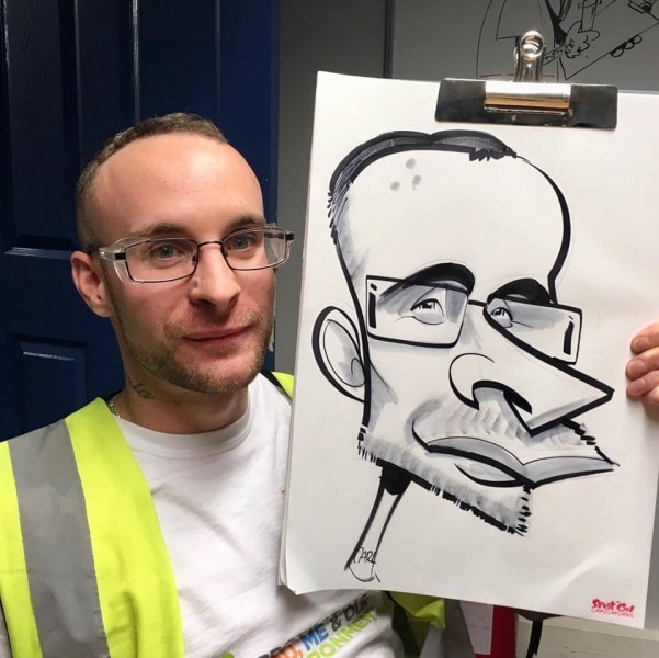 caricaturisti la evenimente