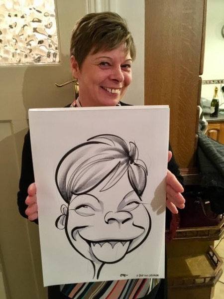 caricaturisti la evenimente