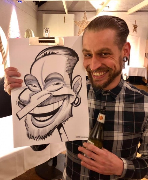caricaturisti la evenimente