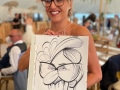 caricaturisti la evenimente