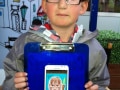 Olympic flame digital caricatures
