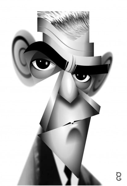 Boris-Karloff caricature