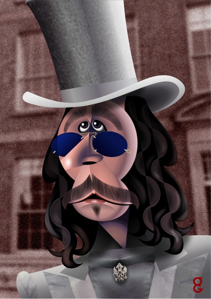 Gary-OLdman caricature