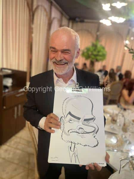 Caricaturi la Nunta din Vanity