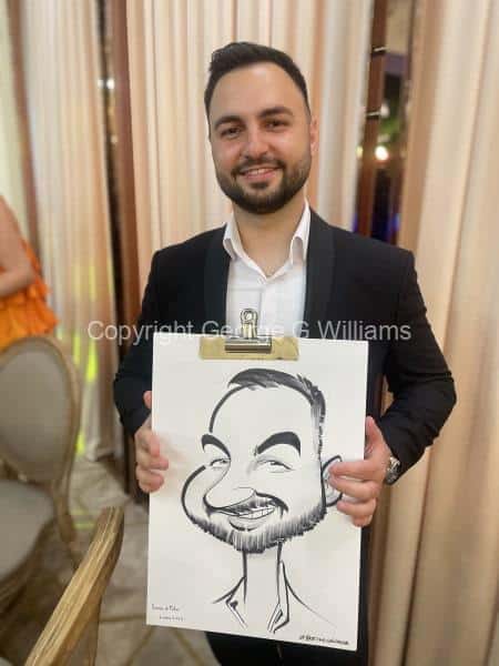 Caricaturi la Nunta din Vanity