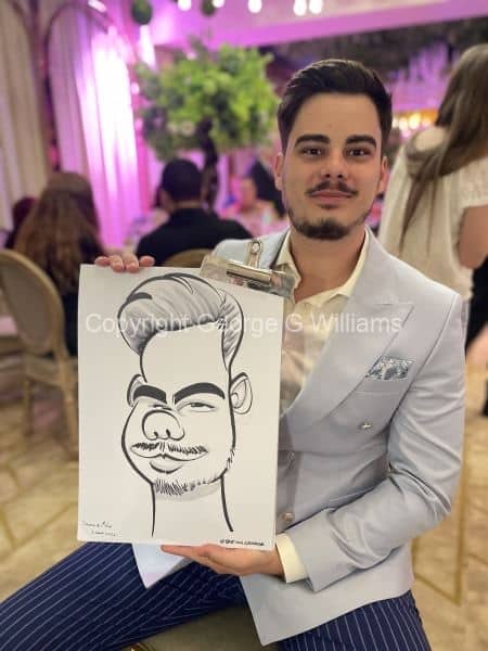 Caricaturi la Nunta din Vanity
