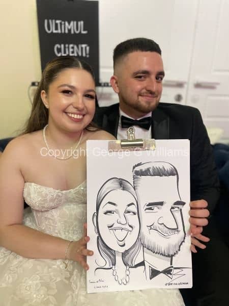 Caricaturi la Nunta din Vanity