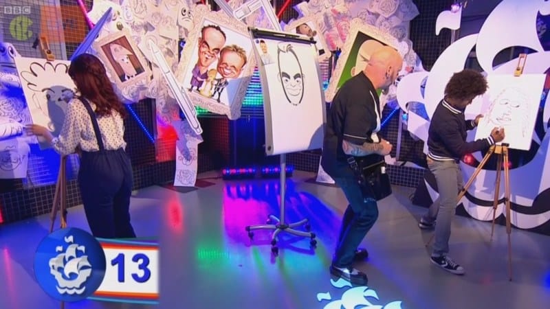 Blue Peter caricatures