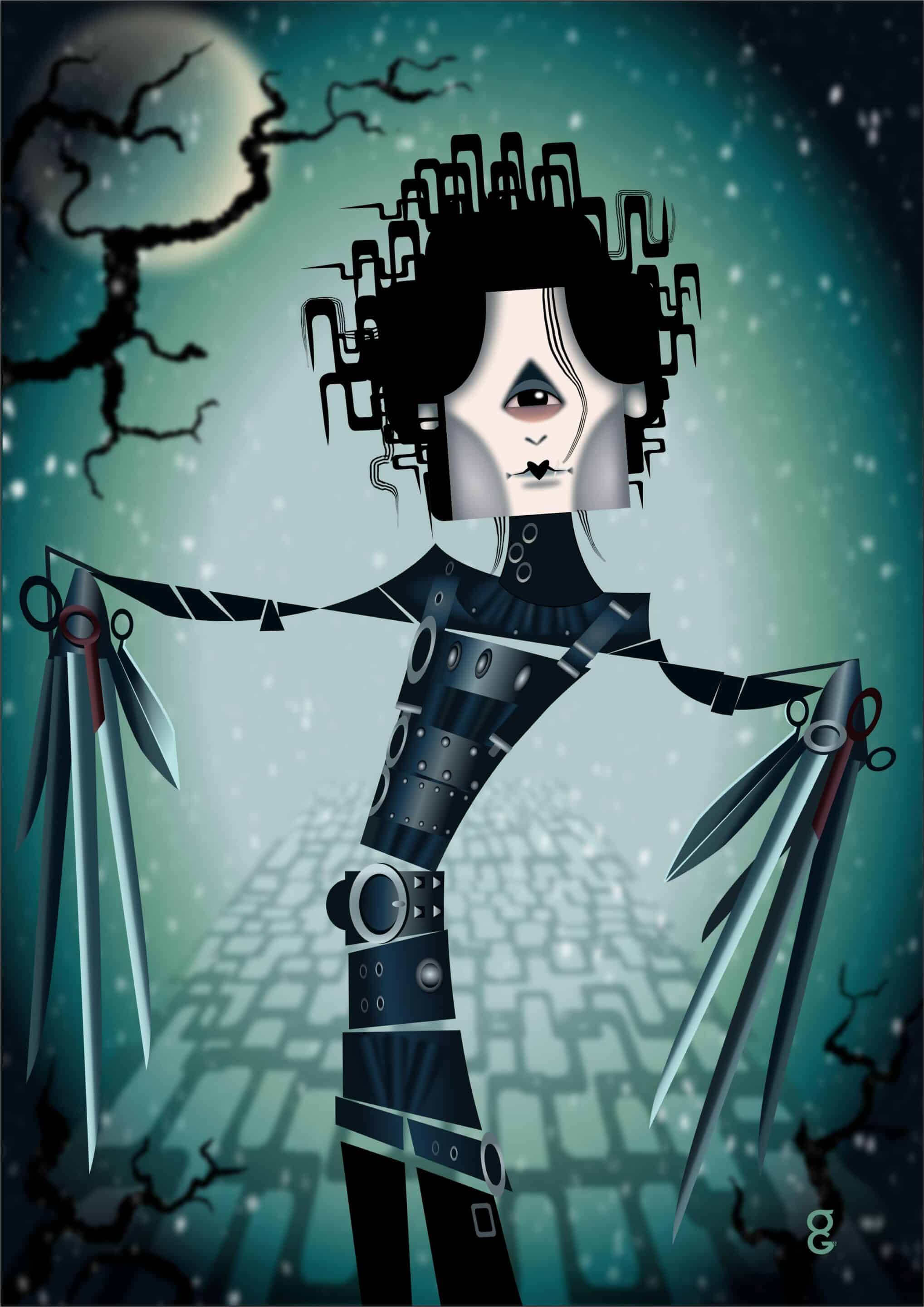 Johnny Depp caricature